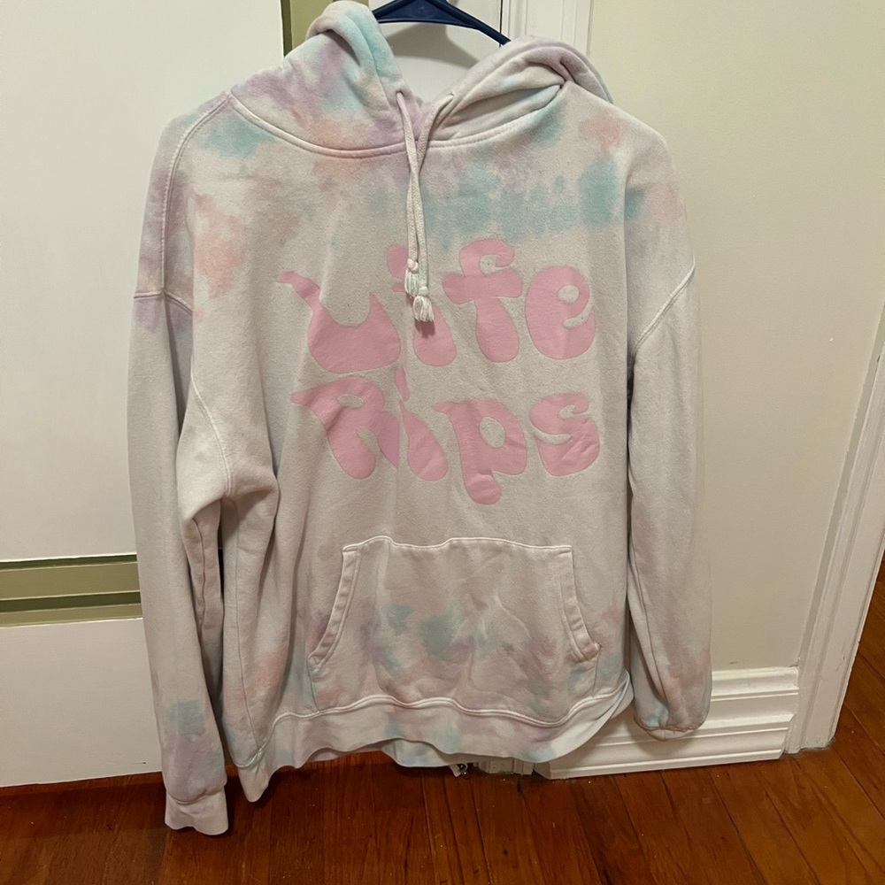 Mens hoody - life rips
